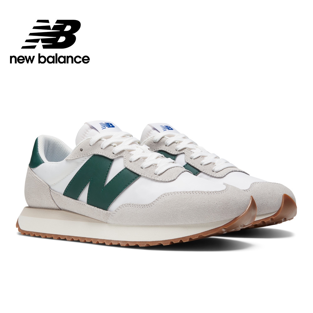 [New Balance]復古鞋_中性_白綠色_MS237RF-D楦