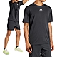 Adidas Hiit 3s Mes Tee 男款 黑色 吸濕排汗 運動 訓練 短褲 IL7128 product thumbnail 1
