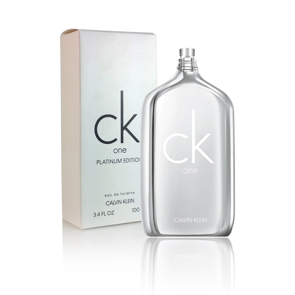 CK ONE 白金未來限量版中性淡香水100ml  TEST(環保盒)