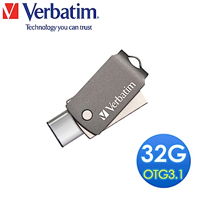 Verbatim 威寶 TYPE-C USB3.1 OTG 32GB 隨身碟