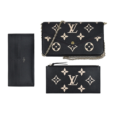 Louis Vuitton Tourterelle Empreinte Pochette Felicie M69977 by The-Collectory