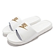 Nike 拖鞋 Victori One Slide 男女鞋 輕便 基本款 套腳 情侶穿搭 舒適 白 金 CN9675-105 product thumbnail 1