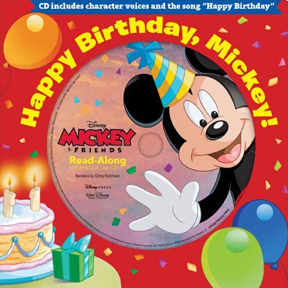 Happy Birthday, Mickey! 米奇的生日硬頁書(附CD)