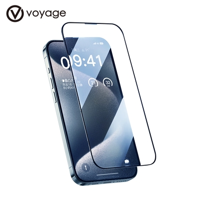 VOYAGE iPhone 16 (6.1 ) 超衝擊亮彩抗油玻璃電鍍保護膜