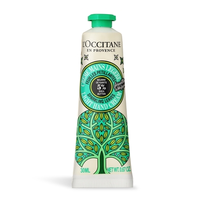 L OCCITANE 歐舒丹 歡聚乳油木碧綠舒芙護手霜30ml-百貨公司貨