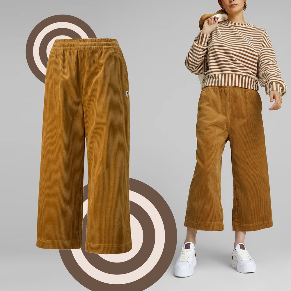 Puma Downtown Corduroy Pants Brown