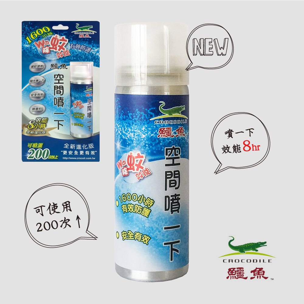 鱷魚 空間噴一下 60ml