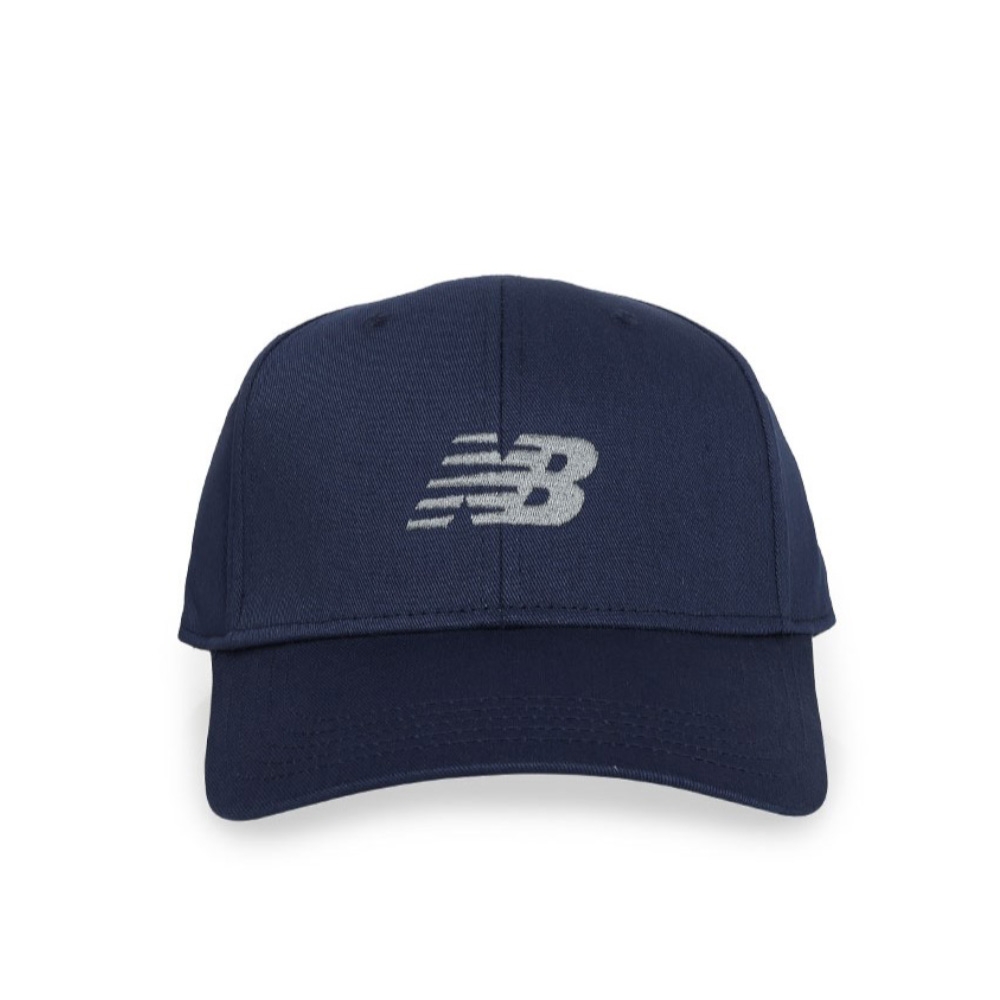 New Balance 男女老帽 棒球帽 運動休閒帽-藍色-LAH41013NNY-F