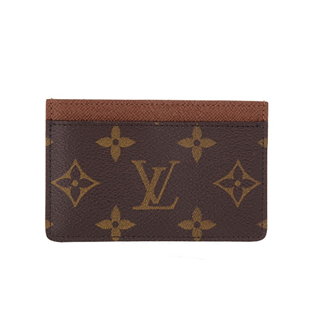 LOUIS VUITTON Enveloppe carte de visite Card Case M58456 Monogram