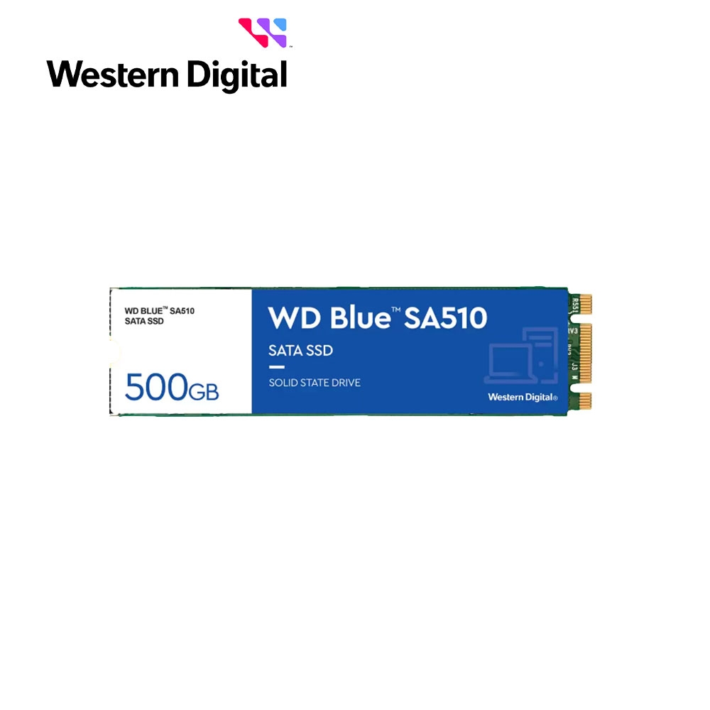 WD 藍標 SA510 500GB M.2 2280 SATA SSD