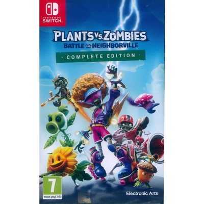 植物大戰殭屍：和睦小鎮保衛戰 完整版 Plants vs. Zombies: Battle for Neighborville Complete Edition - NS Switch 中英日文歐版