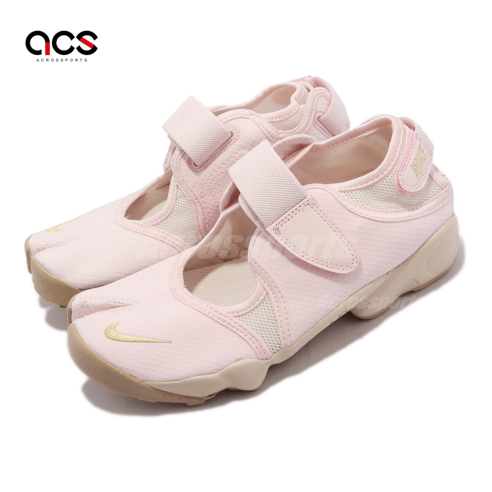 Nike 忍者鞋 Wmns Air Rift BR 粉紅 白 女鞋 分趾鞋 休閒 魔鬼氈 糖果色 DN1338-600