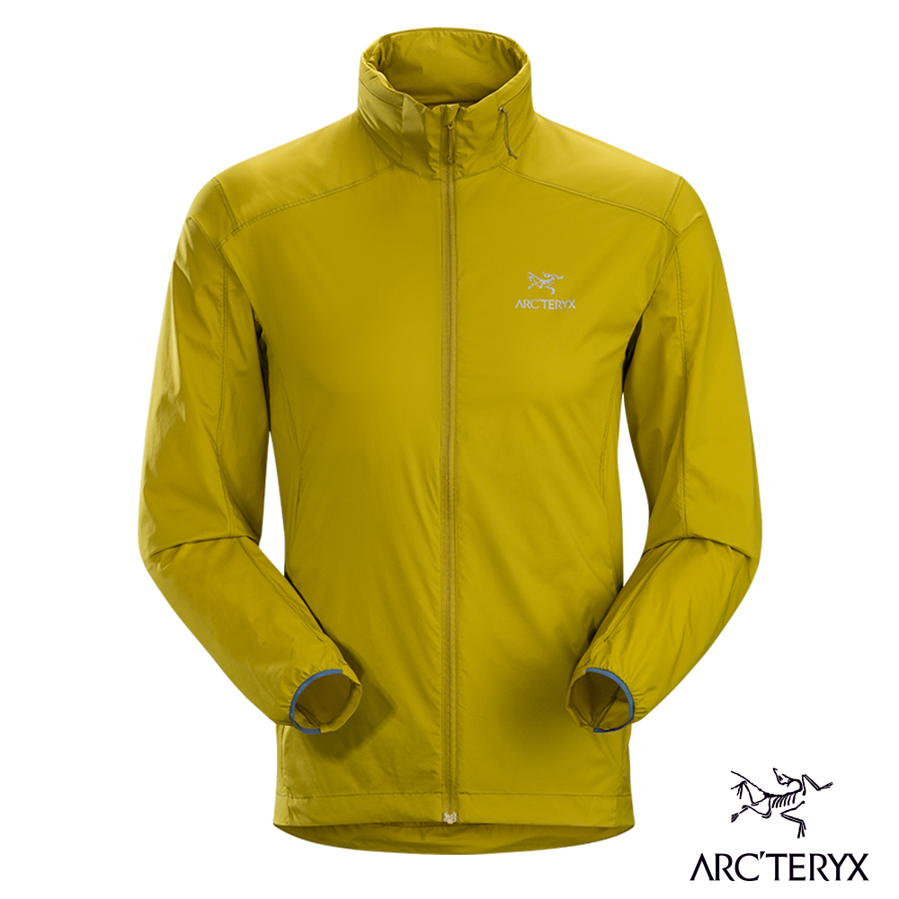 Arcteryx 始祖鳥 男 Nodin 防風防潑水 風衣外套 金黃棕