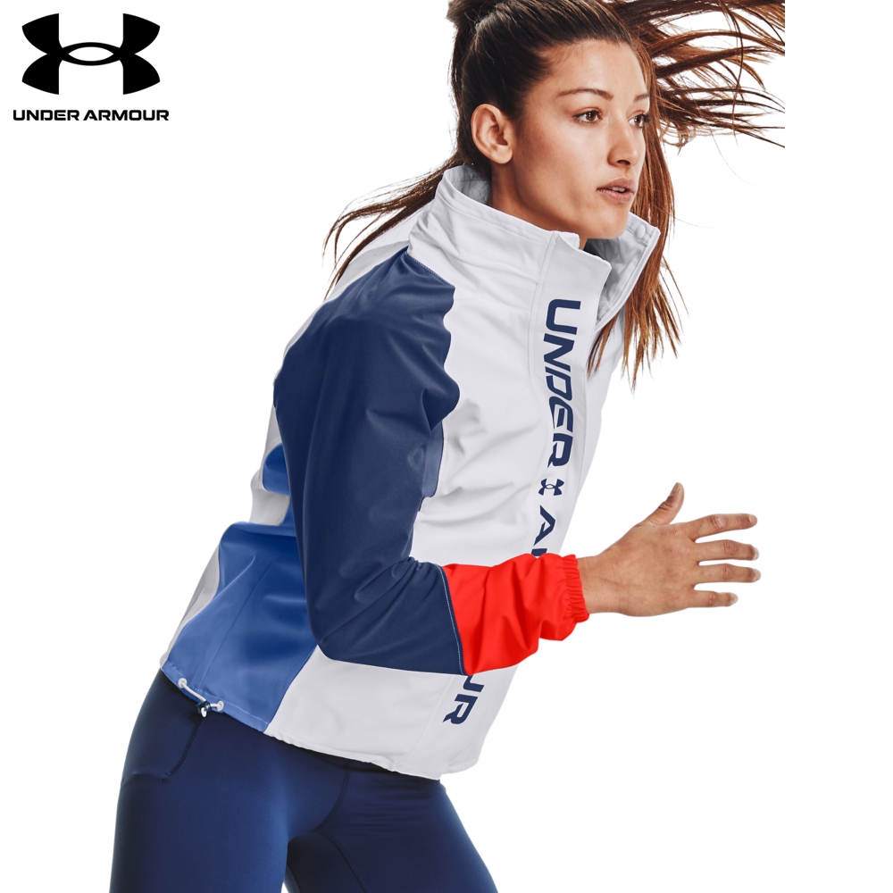 【UNDER ARMOUR】UA 女 Rush 外套_1368355-100-優惠商品