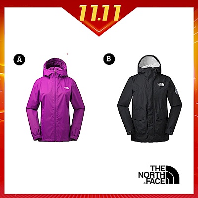 【The North Face】雙11獨家-男女款機能外套-2款任選