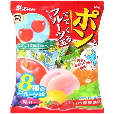獅王 綜合水果風味糖 105.6g