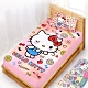 享夢城堡 單人床包枕套3.5x6.2二件組-HELLO KITTY CHU CHU-粉 product thumbnail 1