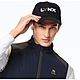 【Lynx Golf】男款基本款運動風Lynx字樣精美配色繡花魔鬼氈可調節式球帽(二色) product thumbnail 11