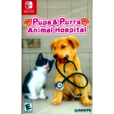 貓貓狗狗動物醫院 Pups and Purrs Animal Hospital - NS Switch 英文美版 汪汪喵喵
