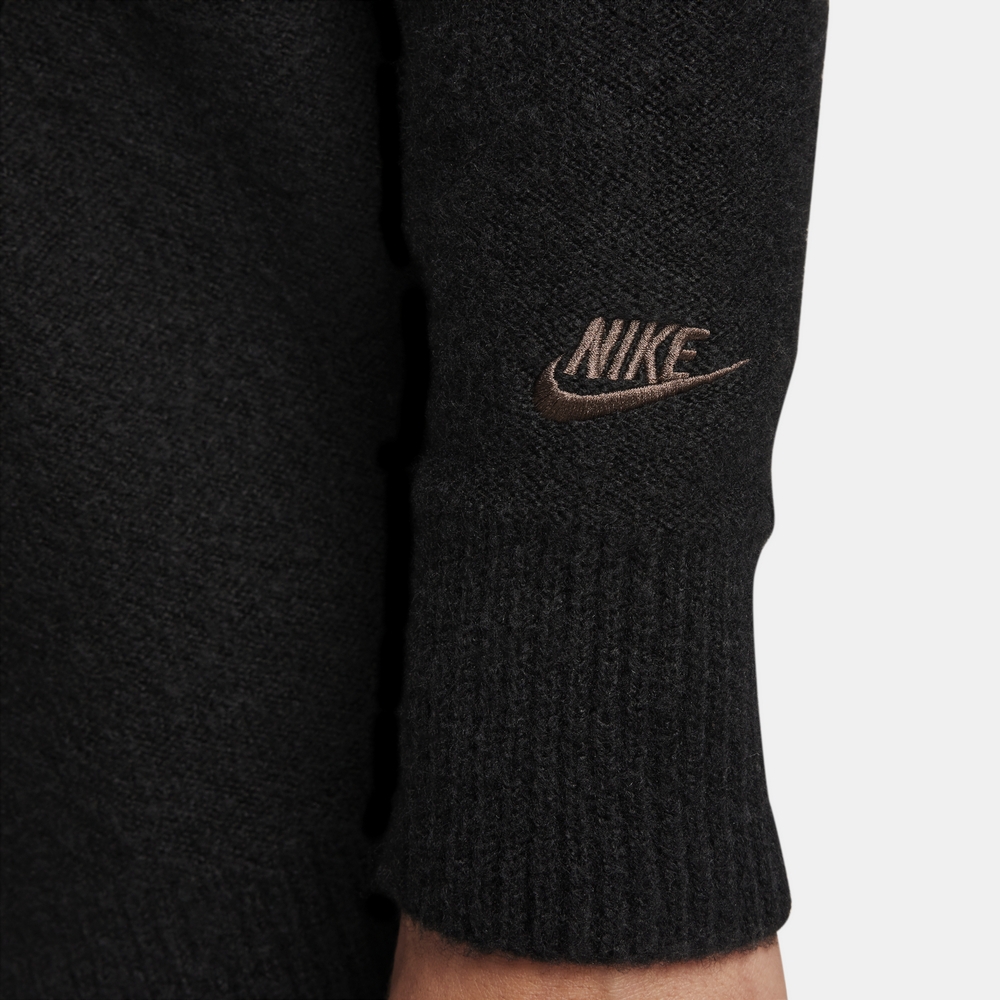 NIKE AS M NSW TP ENG KNIT SWEATER G 男長袖上衣-黑-FB7810010 | NIKE