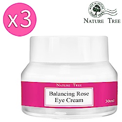 【Nature Tree】緊緻眼霜-水嫩玫瑰30ml 3入組