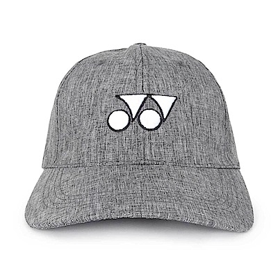 Yonex Caps [14068TR275] 遮陽帽 鴨舌帽 棒球帽 運動 休閒 打球 純棉 台製 麻灰