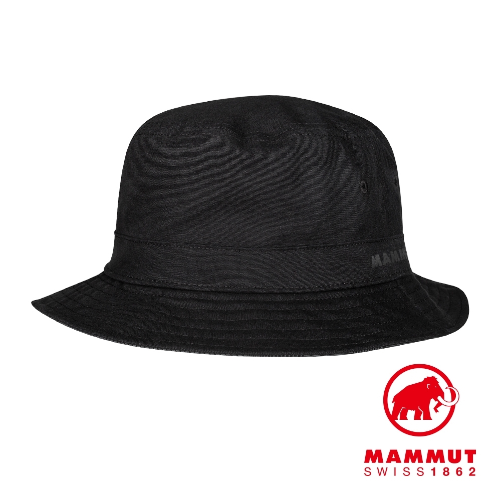 【Mammut】Mammut Bucket Hat 雙面防曬漁夫帽 黑色 #1191-00621