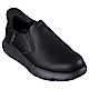 Skechers Garza [205061BBK] 男 休閒鞋 皮鞋 瞬穿舒適科技 套入式 緩震 百搭 全黑 product thumbnail 1
