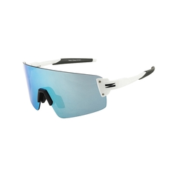 ZIV 運動太陽眼鏡 ARMOR XS 青少年系列/霧白框-電藍多層鍍膜#B118 028#181