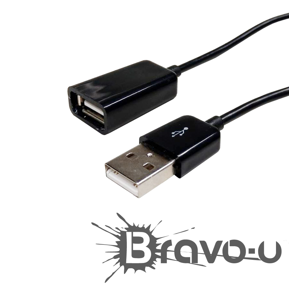 Bravo-u 1M USB 2.0 G.手機充電傳輸延長線