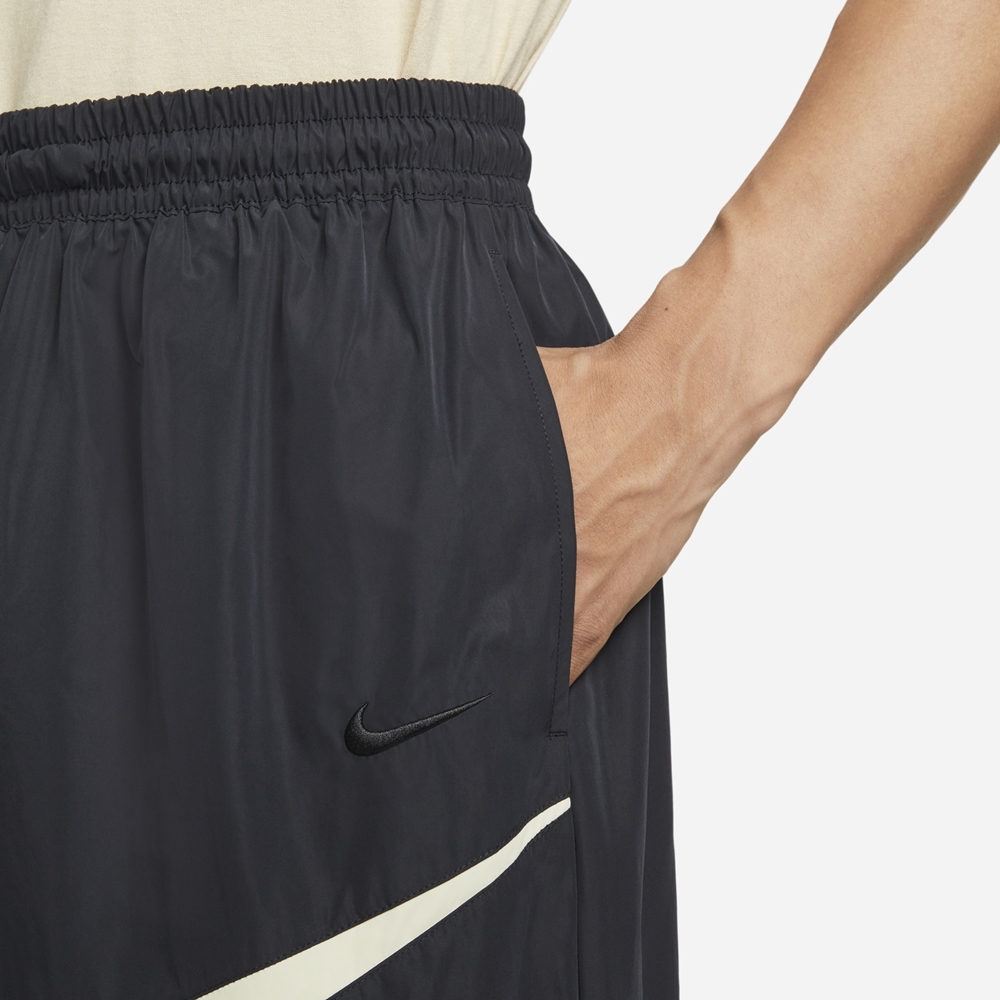 NIKE AS M NK SWOOSH WVN SHORT 男運動短褲-黑/米色-FB7870010 | NIKE