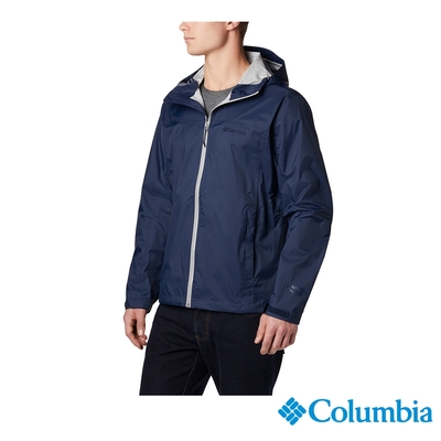 Columbia 哥倫比亞 男款 Omni-Tech防水快排外套-深藍 URE20230NY /S22