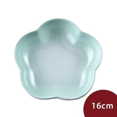 Le Creuset 花型盤 16cm 冰川綠