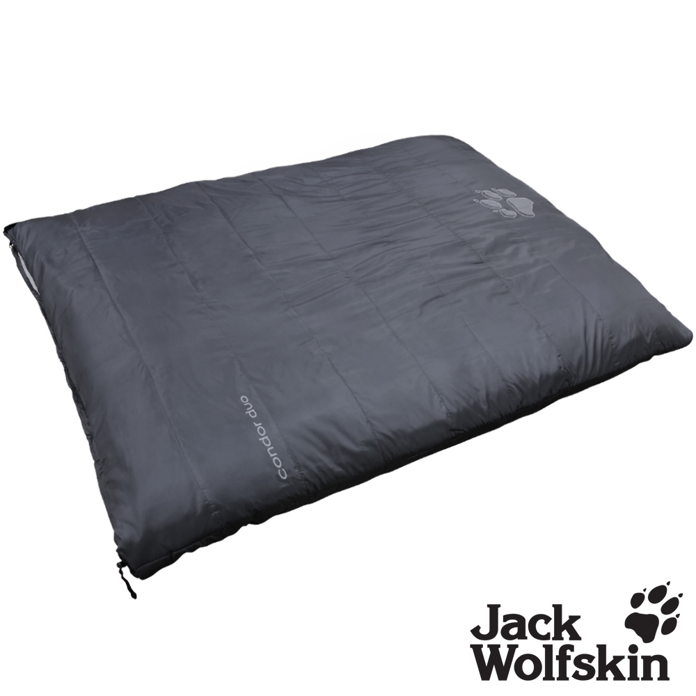 【Jack wolfskin飛狼】Condor Duo 雙人露營睡袋『舒適溫度：-6 ~ 11°C』