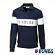 K-SWISS Mock Neck  Sweatshirt立領刷毛上衣-男-藍 product thumbnail 1