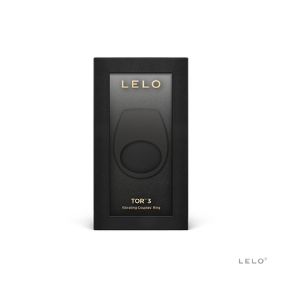 LELO｜TOR 3｜振動陰莖環 黑