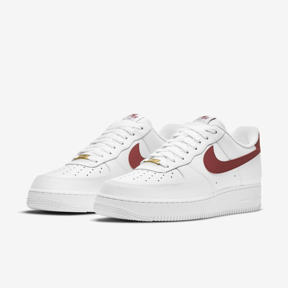 Nike Air Force 1 07 CZ0326-100 男休閒鞋運動經典AF1 皮革緩震穿搭白