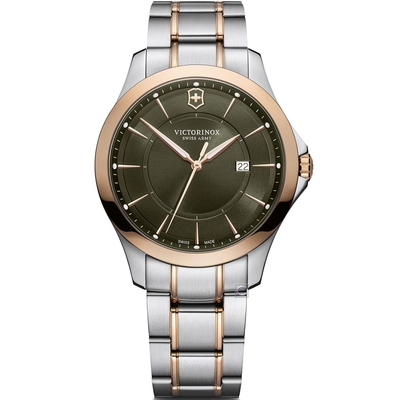 Victorinox Alliance 經典正裝時尚紳士腕錶(VISA-241913)/40mm