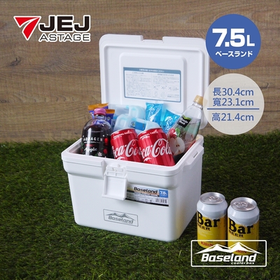 日本BASELAND 日本製 專業保溫冰桶 7.5L / 白色