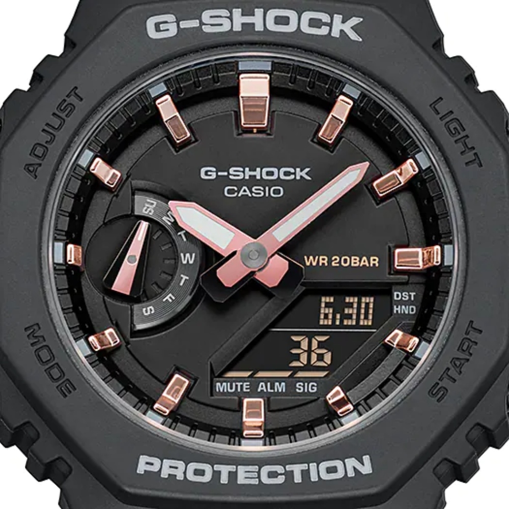 CASIO卡西歐古銅配色G-SHOCK WOMEN系列(GMA-S2100-1A) | G-SHOCK