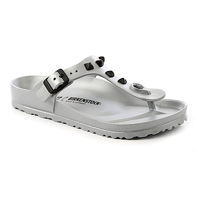 勃肯BIRKENSTOCK1007069GIZEH吉薩EVA夾腳拖鞋(銀色)