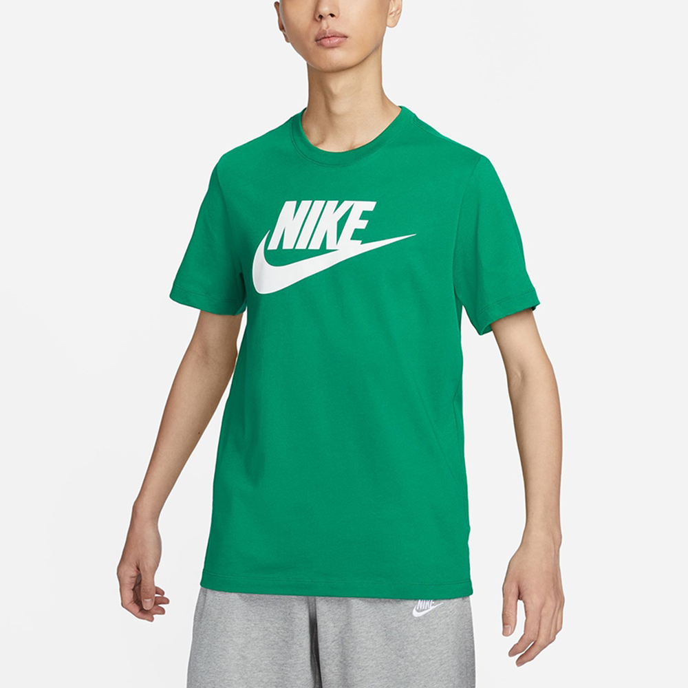 Nike As M Nsw Tee Icon Futura [AR5005-365] 男 短袖 T恤 純棉 休閒 綠