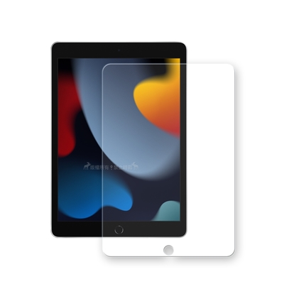 超抗刮 2021 iPad 9 10.2吋 專業版疏水疏油9H鋼化玻璃膜 平板玻璃貼