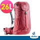 【deuter德國】AC LITE 26L網架直立式透氣登山背包3420316紅 product thumbnail 1