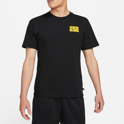 NIKE 耐吉 上衣 短袖上衣 運動 慢跑 男款 黑 DJ4873-010 AS M NK SB TEE STAMP