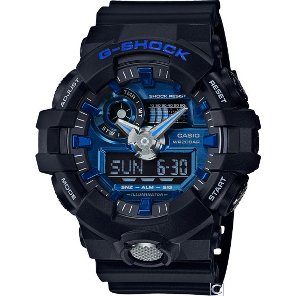 G-SHOCK 絕對強悍雙顯運動錶(GA-710-1A2) | G-SHOCK | Yahoo奇摩