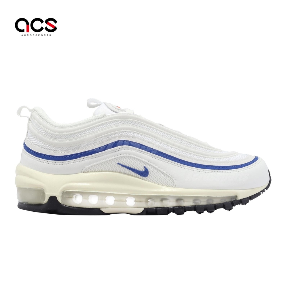 Nike 休閒鞋Wmns Air Max 97 女鞋白藍厚底子彈氣墊反光FJ5482-100