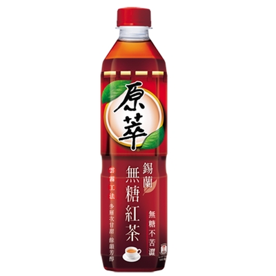 原萃 錫蘭無糖紅茶 580ml (4入)