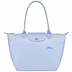 LONGCHAMP LE PLIAGE GREEN刺繡LOGO 摺疊再生尼龍長把水餃包(中款/多色任選) product thumbnail 13