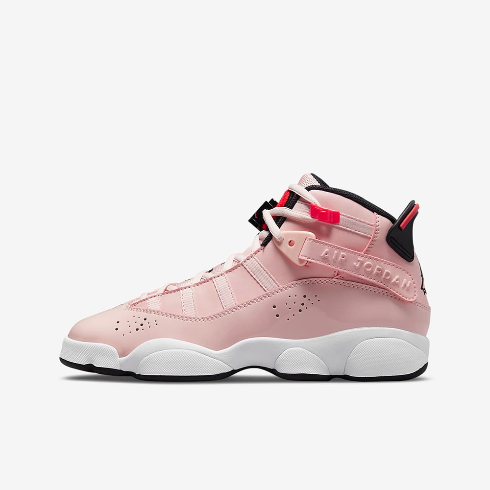 NIKE JORDAN 6 RINGS (GS) 大童籃球鞋-粉-323419602